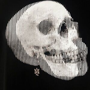 Alexander McQueen Black Graphic Tee